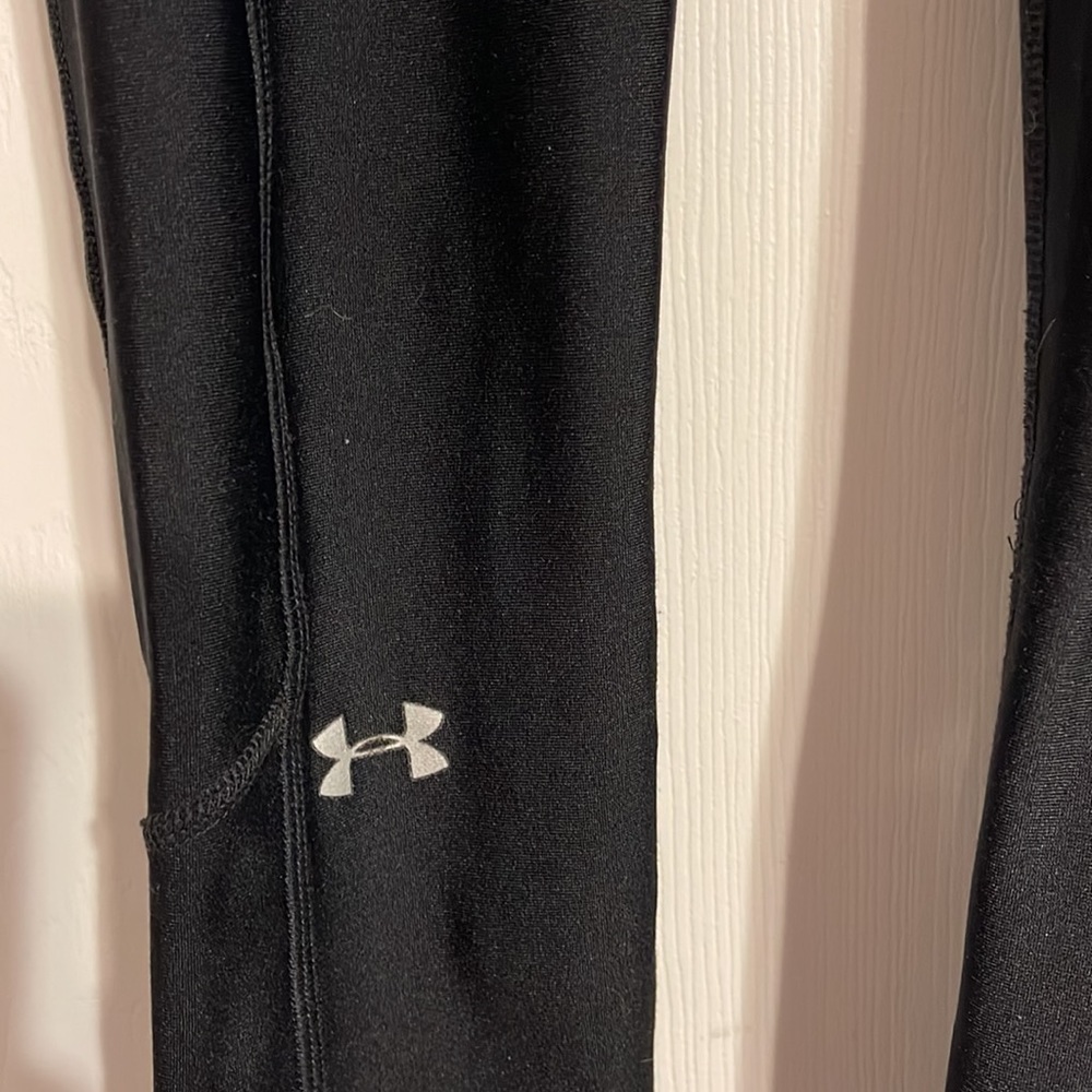Under Armour Heat Gear Ladies Compression XS tights Gently Work COLDGEAR - Picture 2 of 6